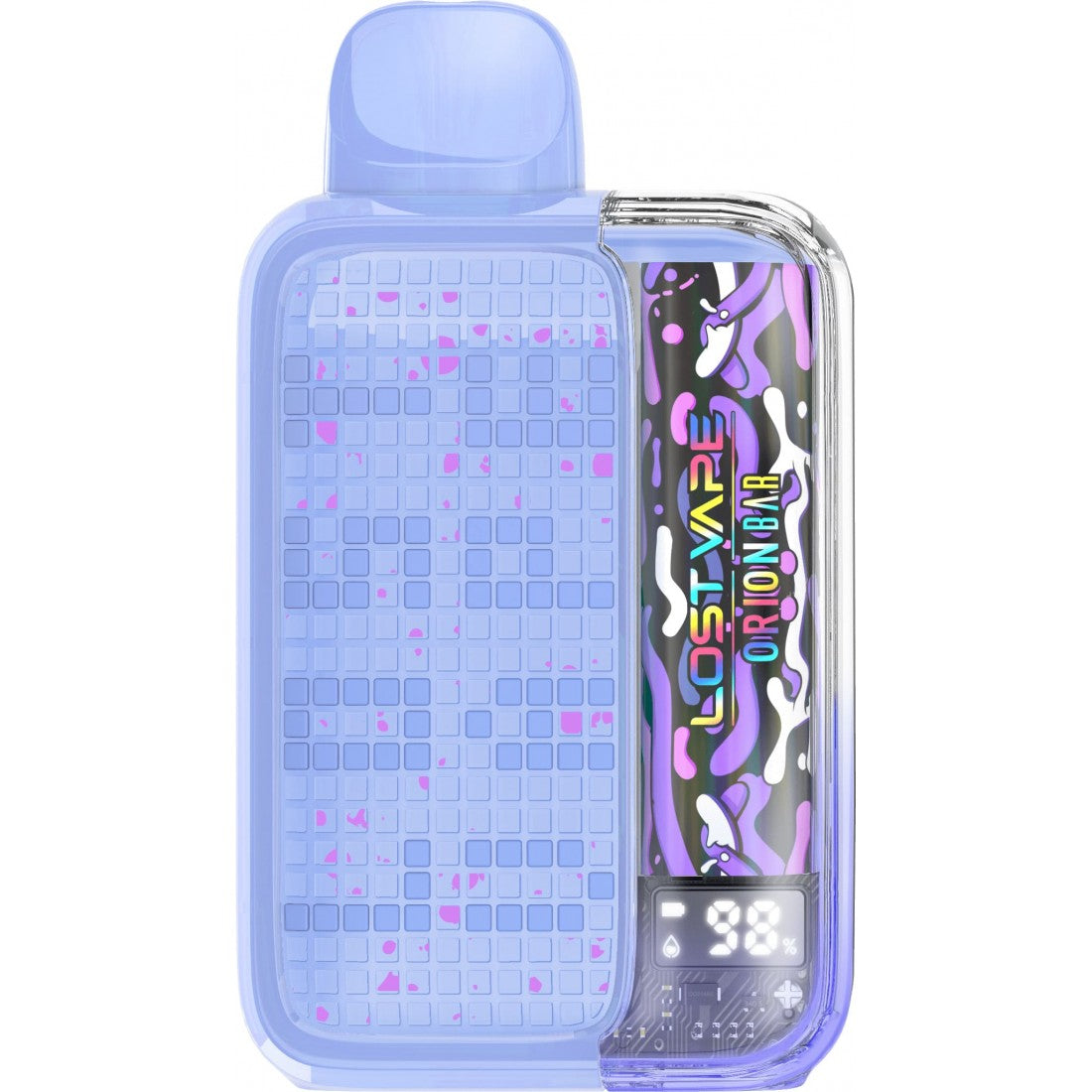 Grape Burst Lost Vape Orion Bar 10000 - Black Coral